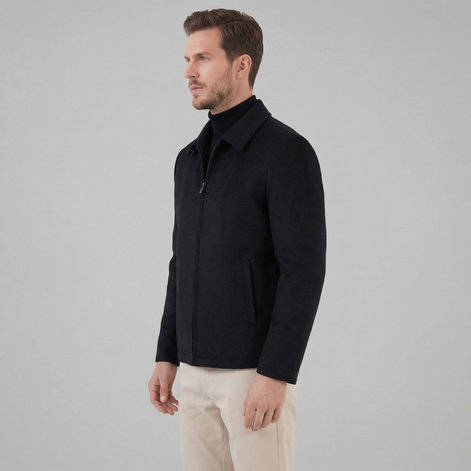 Men's Wool Blend Jacket