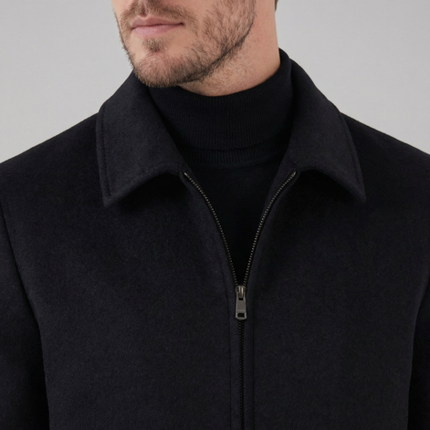 Men's Wool Blend Jacket