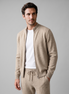 Men's Wool Knit Zip Cardigan and Trouser Co-ord Set