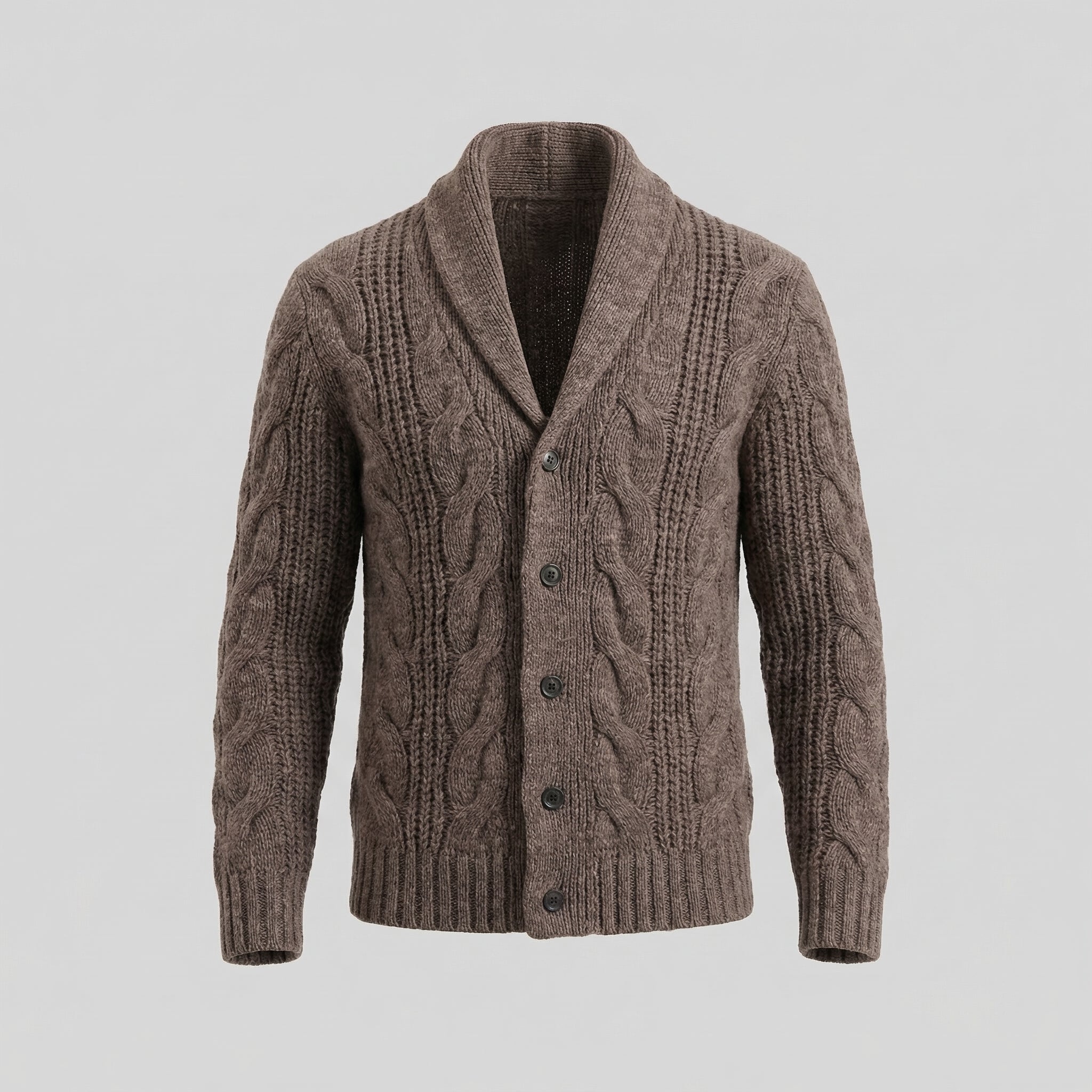 Men's Wool Knitted Cardigan
