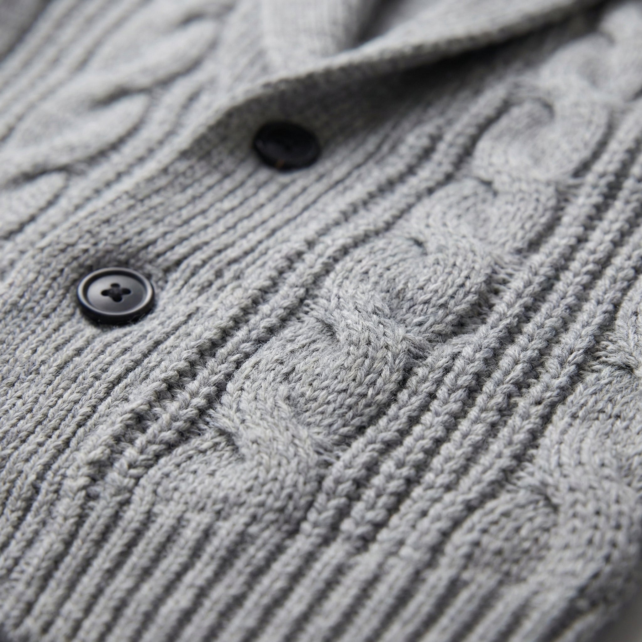 Men's Wool Knitted Cardigan