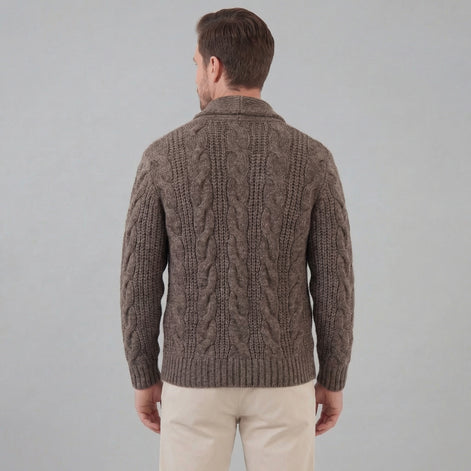 Men's Wool Knitted Cardigan