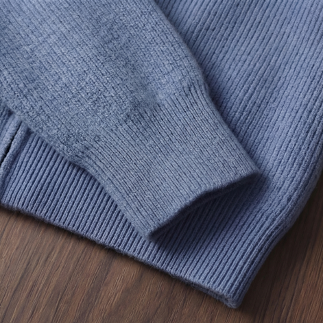 Men's Wool Zip Up Hoodie