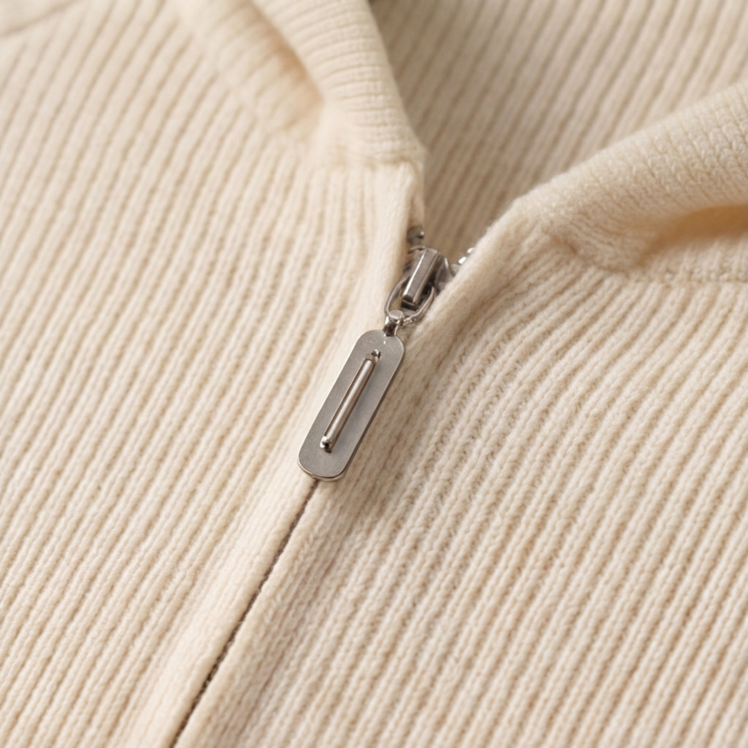 Men's Wool Zip Up Hoodie