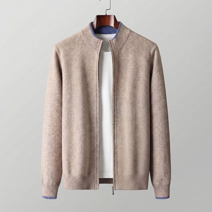Men's Zip Sweater for Stylish Comfort