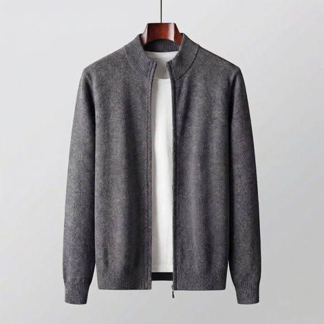 Men's Zip Sweater for Stylish Comfort