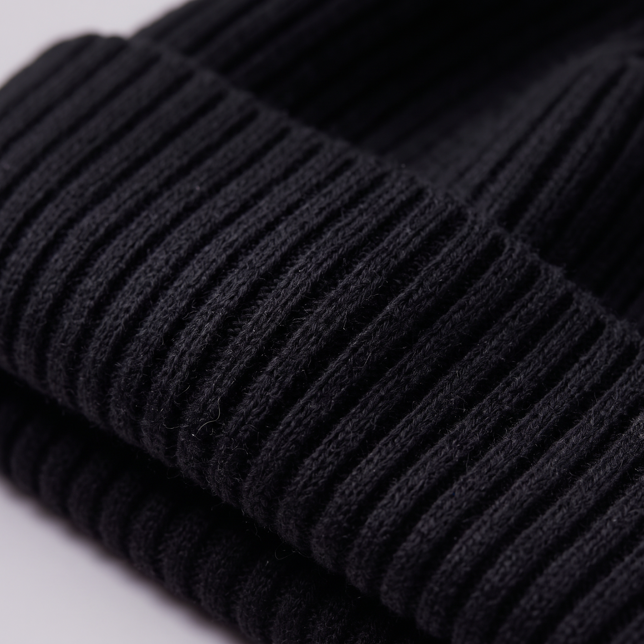 Ribbed Knit Beanie