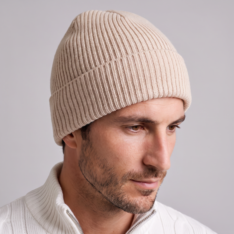 Ribbed Knit Beanie
