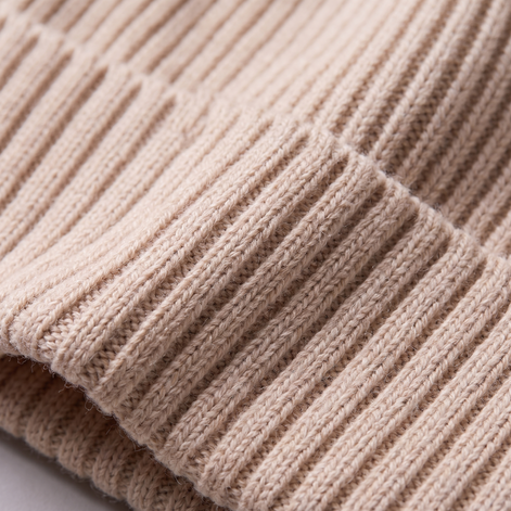 Ribbed Knit Beanie