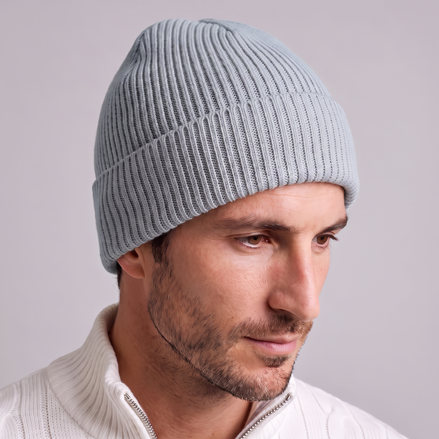 Ribbed Knit Beanie