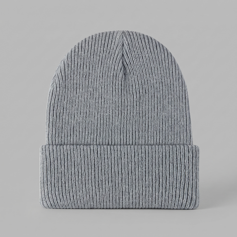 Ribbed Knit Beanie